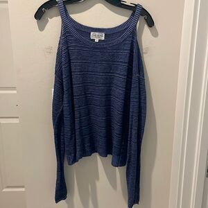 Feel the Piece Terre Jacobs sweater denim blue size XS/S